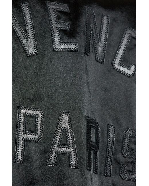 Givenchy Black Zip-Up Bomber Jacket for men