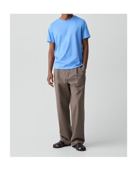 Theory Blue Precise Tee for men