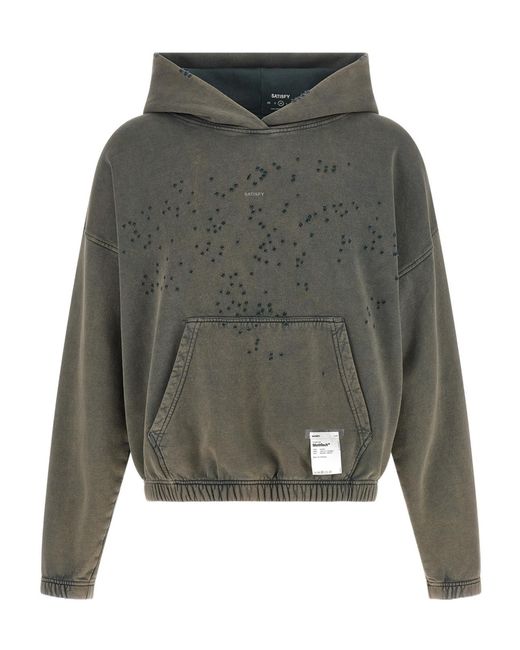 Satisfy Gray Long-Sleeved Sweatshirt for men