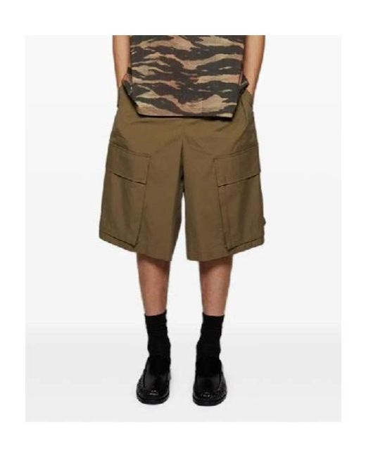 Jil Sander Brown 146 Shorts for men