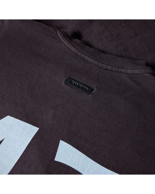 Fear Of God Brown Oversized T-Shirt for men