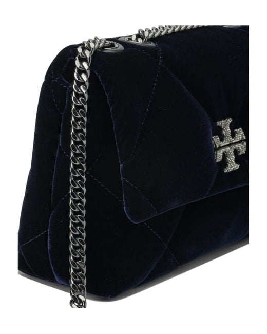 Tory Burch Black Small Kira Diamond Quilt Shoulder Bag