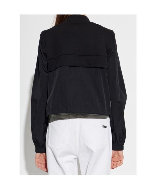 Emporio Armani Blue Convertible Drawstring Jacket
