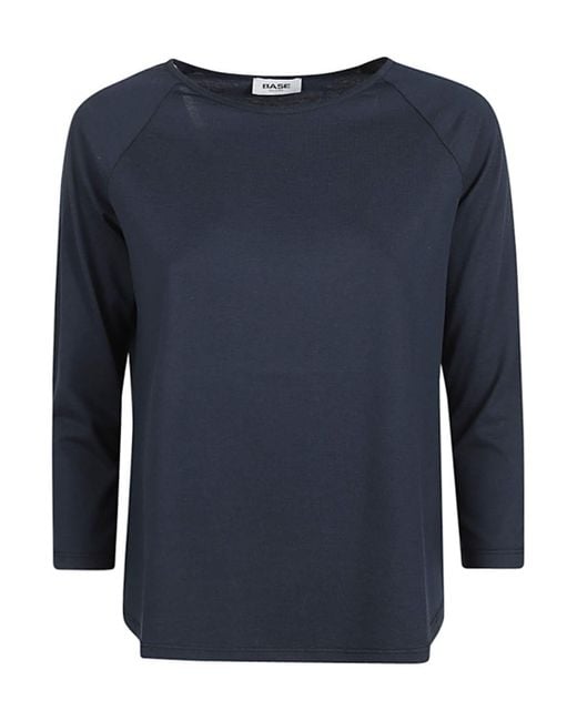 Baserange Blue Long-Sleeved Sweater