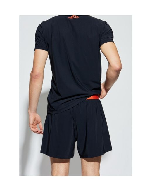DSquared² Blue Short Sleeve T-Shirt for men