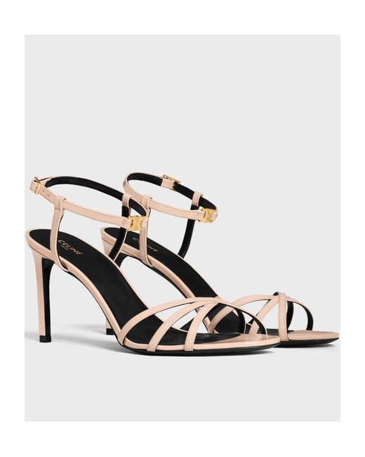 Céline Metallic Soir Sandal