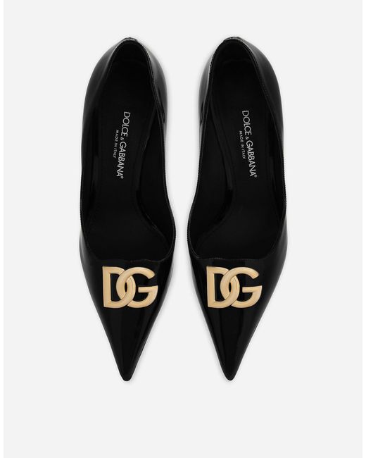Dolce & Gabbana Black Pointed Toe Pumps