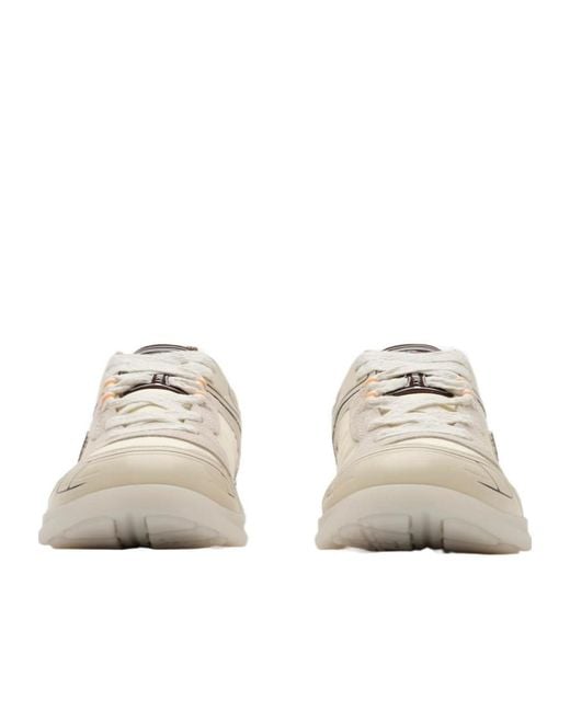 Burberry Natural Ekd Low-Top Sneakers for men