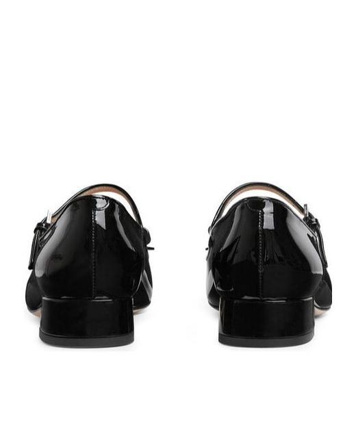 Gucci Black Ballet Flat With Bow