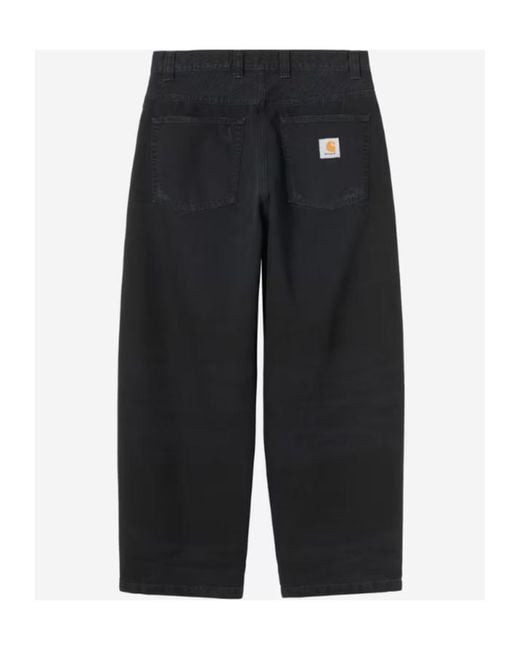 Carhartt Black Brandon Wide-Leg Jeans for men