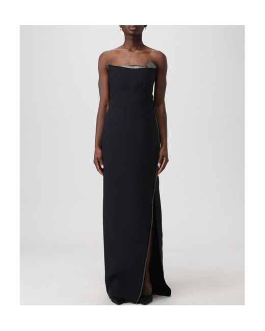 Roland Mouret Black Zippered Dress