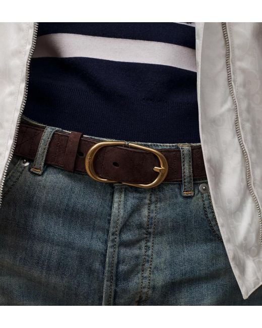 Dior Blue Cd Classy Belt