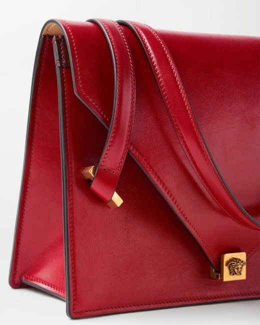 Versace Red Severine Shoulder Bag