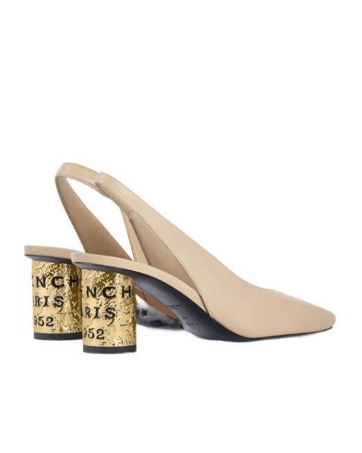 Givenchy Natural Tape Slingback Pumps