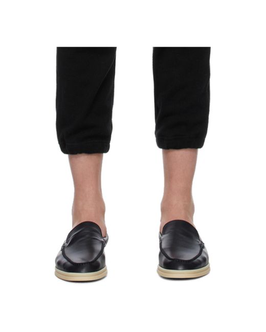 Loro Piana Black Merano Straight-Leg Tailored Trousers