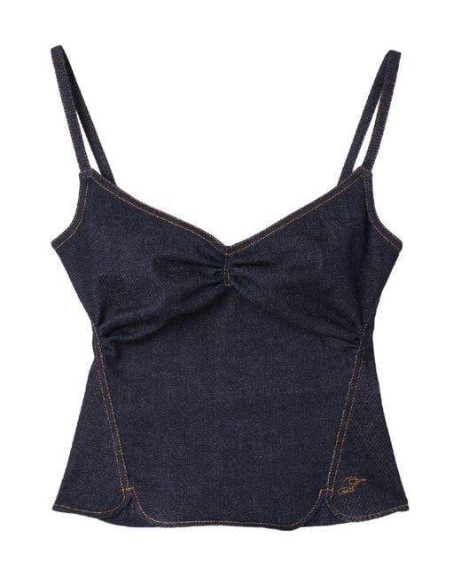 Jacquemus Blue Sleeveless Top