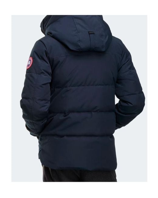 Canada Goose Blue Macmillan Hooded Parka for men