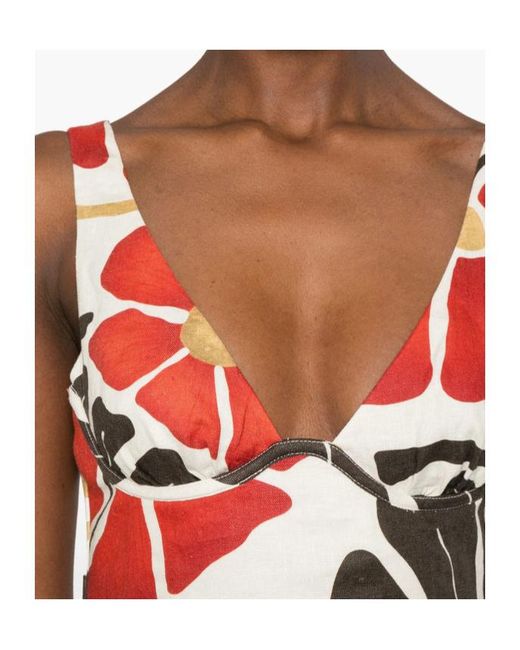 Sir White Sleeveless Dress