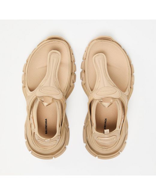 Balenciaga Natural Slip-On Sandals