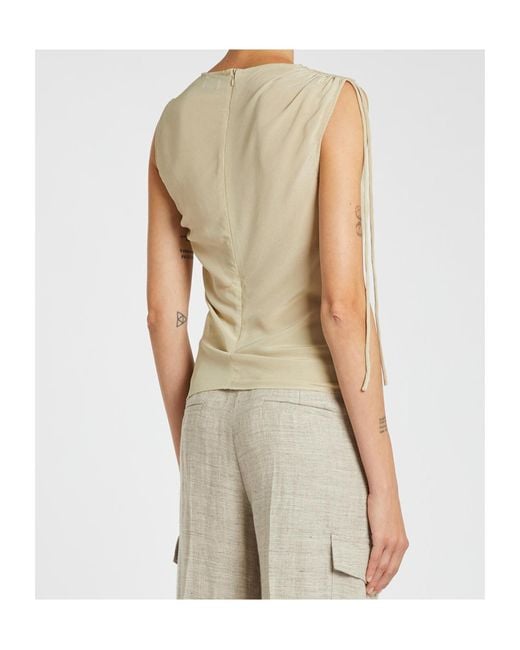Marella Natural Crew Neck Vest