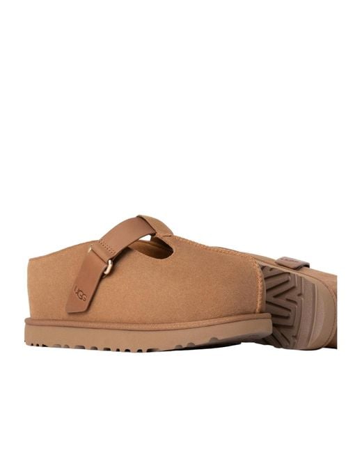 Ugg Brown Goldenstar Hi Clogs