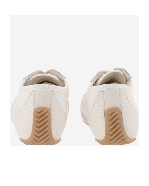 The Row White Bonnie Sneakers