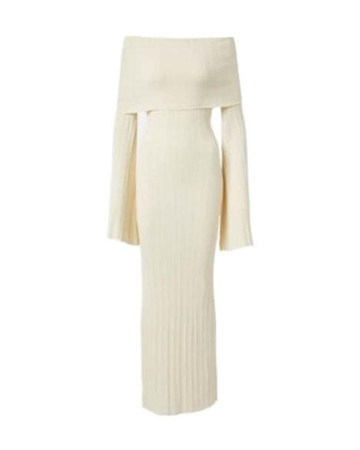 AYA MUSE White Strapless Dress