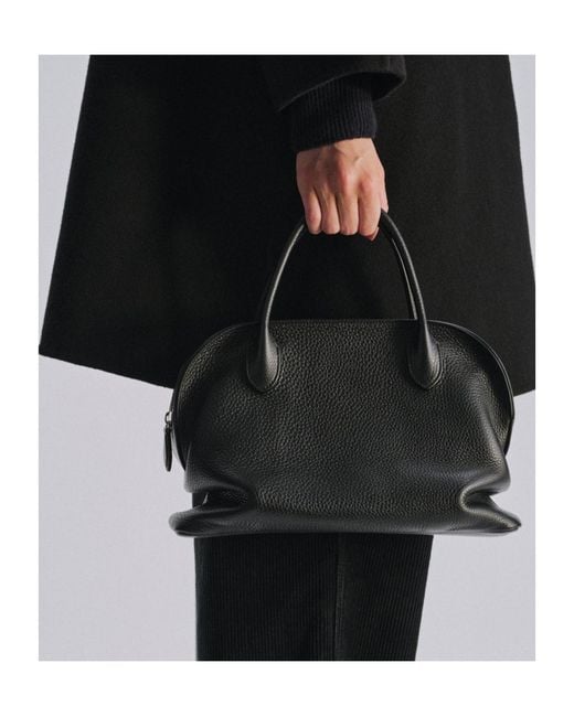 The Row Black Agnes 12 Bag
