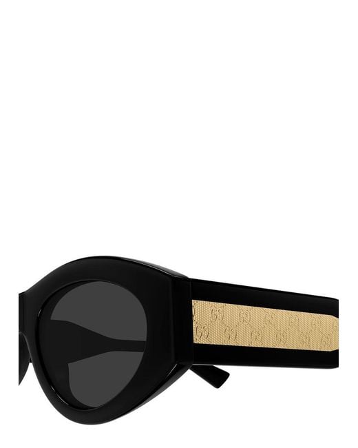 Gucci Black Logo Sunglasses