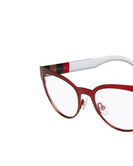 Fendi White Logo Details Flat Mirror
