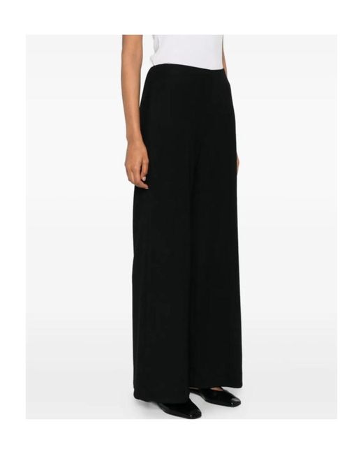 Harris Wharf London Black Wool Trousers