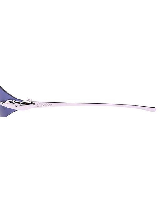 Cartier Blue Logo Sunglasses