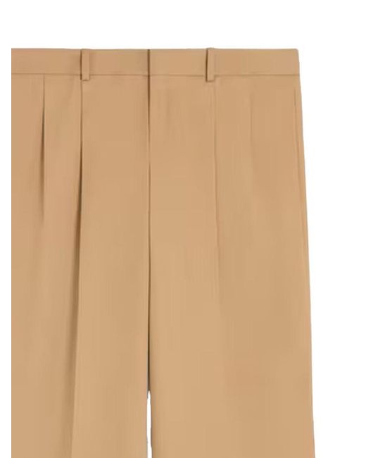 Céline Natural Pleated Trousers for men