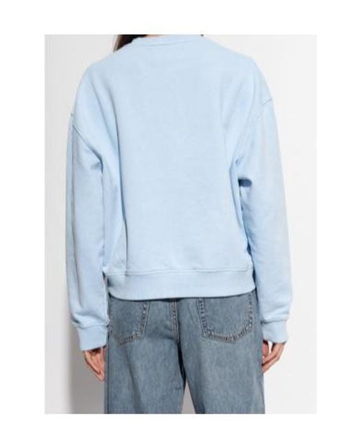 Samsøe & Samsøe Blue Crew-Neck Sweatshirt for men