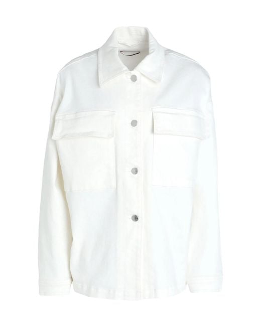 MAX&Co. White Denim Shirt