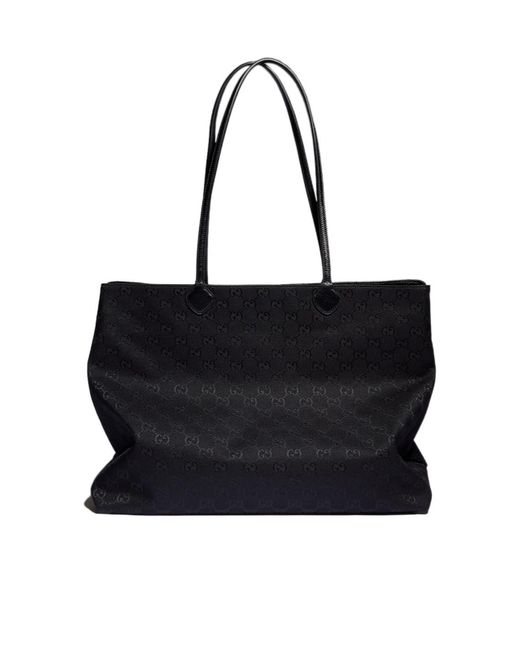 Gucci Black Ny Large Tote Bag