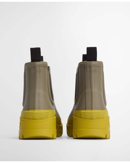 Barbour Yellow Nimbus Chelsea Bot