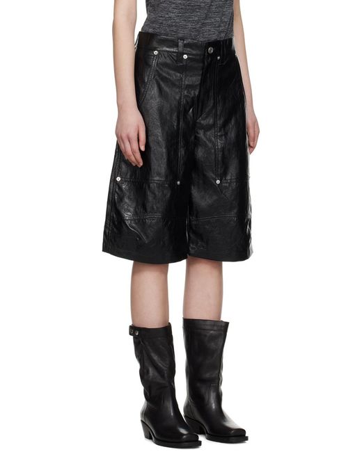 Isabel Marant Black Azilia Shorts