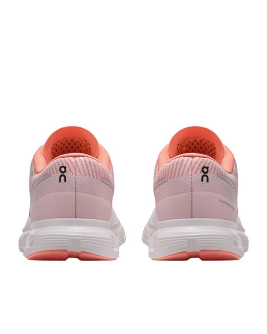 On Shoes Pink Cloud 6 Push Sneakers