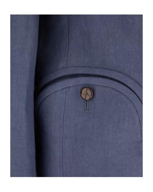 Blazé Milano Blue Montecarlo Double-Breasted Jacket