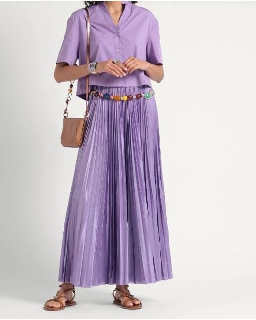 MAX&Co. Purple Long Skirts