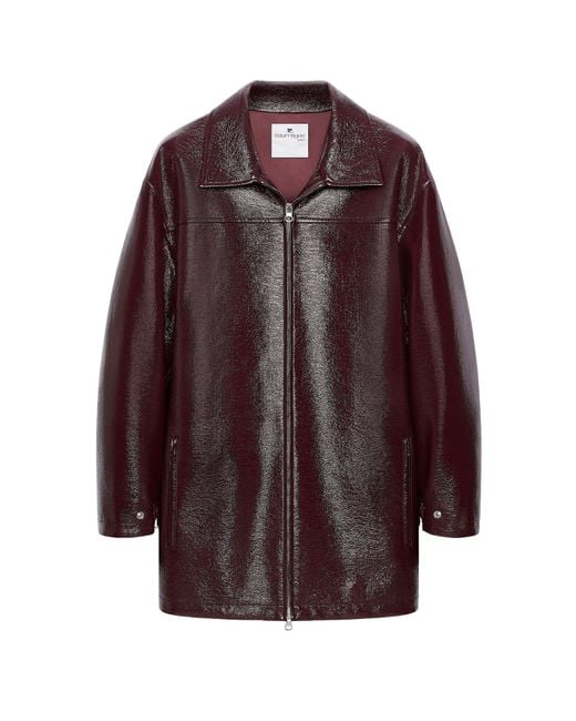 Courreges Purple Courrèges Oversized Jacket