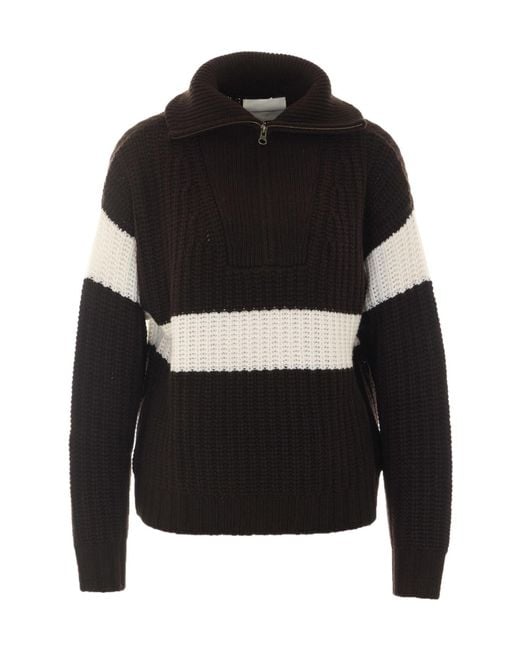 Lisa Yang Black Long-Sleeved Sweater
