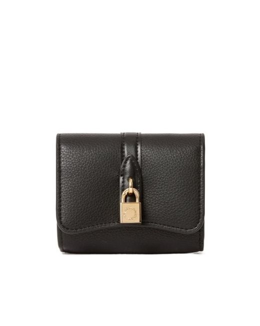 Stella McCartney Black Tri-Fold Wallet