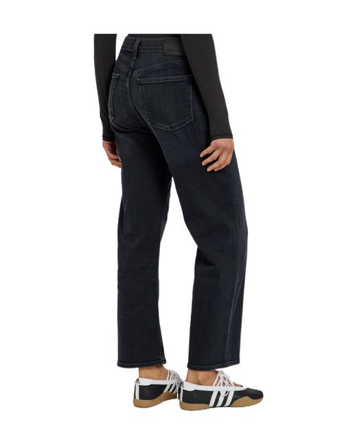 Citizens of Humanity Blue Straight-Leg Jeans