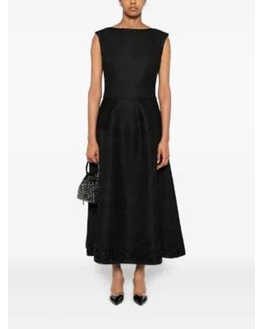 Stine Goya Black Bead-Embellished Sleeveless Dress