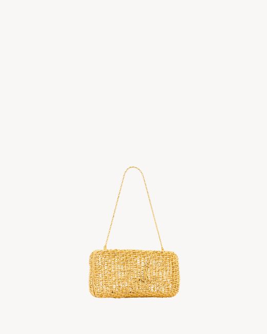 Saint Laurent Metallic Evening Clutch