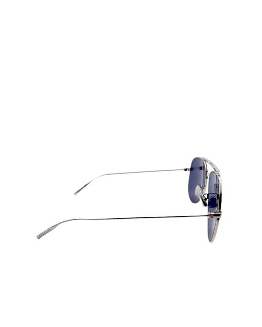 Givenchy Blue Eyewear Gvspeed Aviator Frame Sunglasses for men