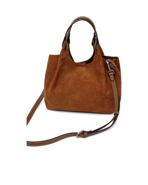 Gianni Chiarini Brown Dua Medium Handbag