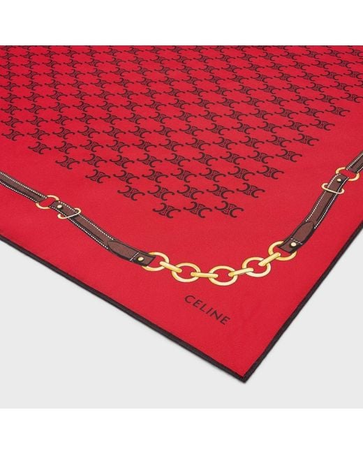 Céline Red Bandana